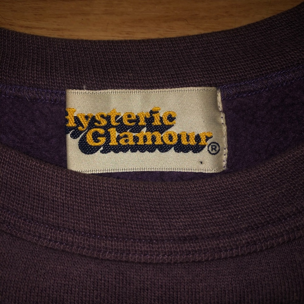 Hysteric Glamour Purple Unicorn Sweatshirt🔥 - Picture 4 of 4